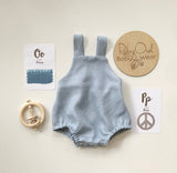 Unisex linen romper