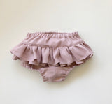 Linen Ruffle Bloomers - 8 colours
