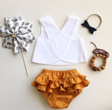 Cotton Ruffle Bloomers - 12 colours