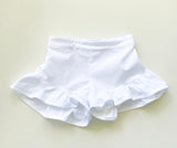 Cotton Ruffle Leg Shorts
