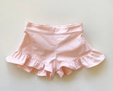 Cotton Ruffle Leg Shorts