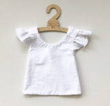 Amber Linen Pinafore Set