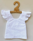 Amber Linen Pinafore Set
