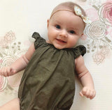 Cotton Rompers - 9 colours