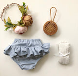 Linen Ruffle Bloomers - 8 colours