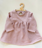 Linen keyhole dress - 8 colours