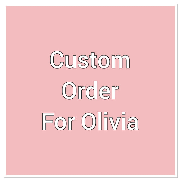 On sale CUSTOM LISTING FOR OLIVIA