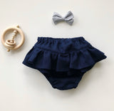 Linen Ruffle Bloomers - 8 colours