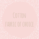 Ruffle Bum romper in linen or cotton choice of fabrics