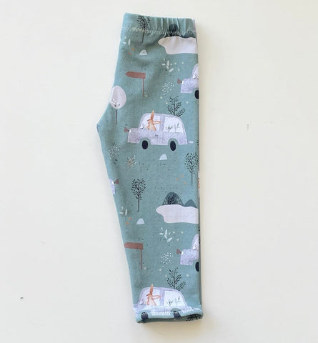 Unisex Travelling Bunny Leggings - Ready to Ship